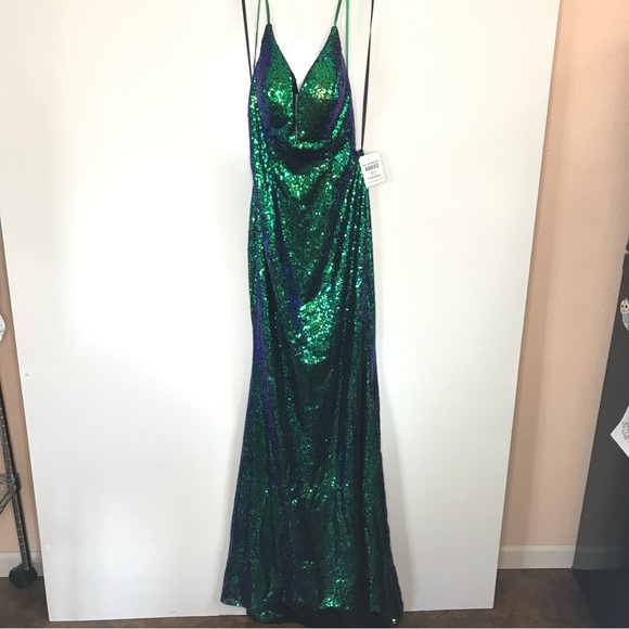 Alyce Paris 60032 Sequin Prom Dress Chameleon 2 - Picture 1 of 14